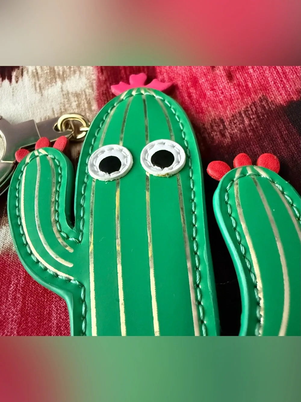 Kate Spade Cactus Keychain